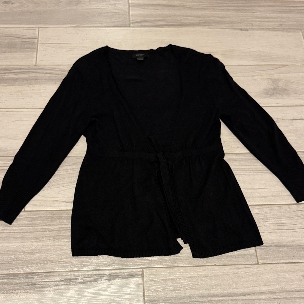 Express Women's Classic Black Cardigan